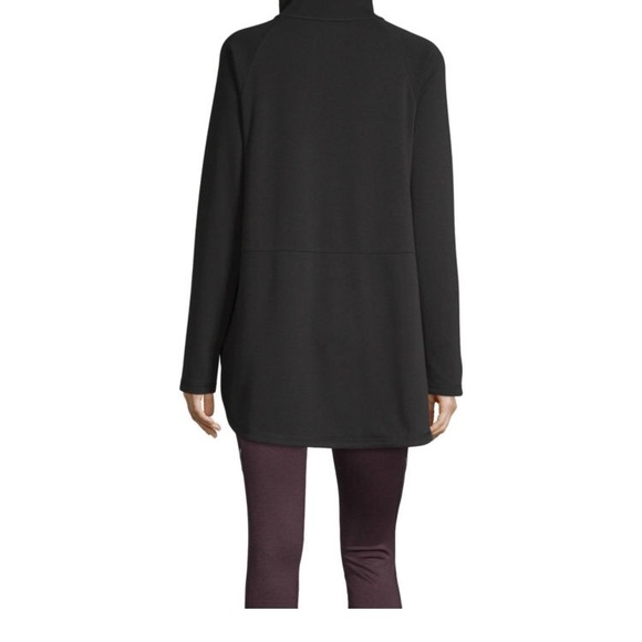 2/$25 Black Yoga Pullover with Rose Gold Zipper - Picture 2 of 3